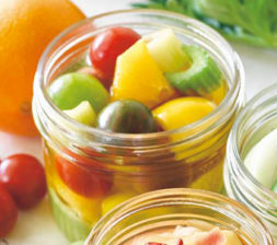 夏野菜とオレンジのピクルス