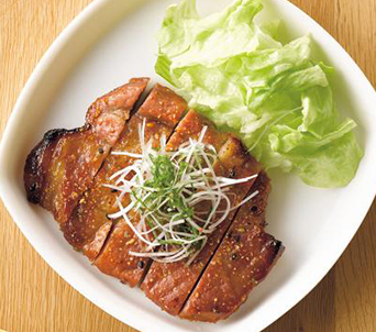 豚肉の香味みそ焼き