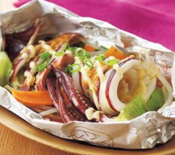 いかのみそマヨホイル焼き