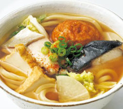 具も麺も一気に仕上げうどん