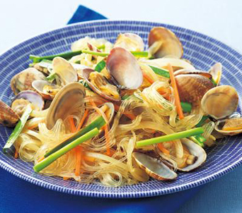 あさりのチャプチェ