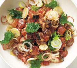 かつおの香味なめろう