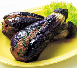 丸ごとなすギョウザ