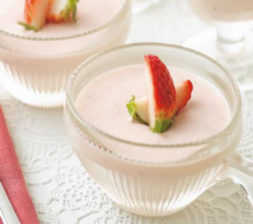 いちごのチーズムース