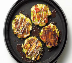 いろいろ具材でちいさなお好み焼き