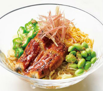 うなぎの冷し中華