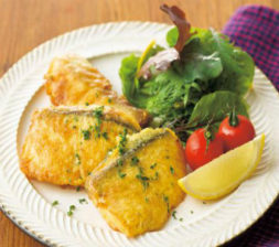 ふっくら衣のサーモンピカタ