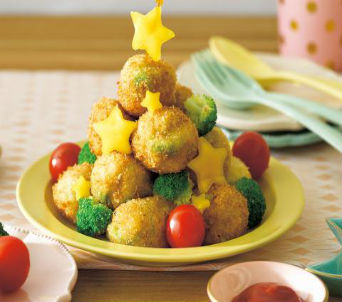 まんまるコロッケのツリー