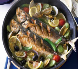 アジのアクアパッツァ