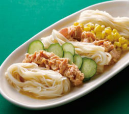 ツナコーン素麺