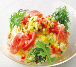 ピクルスの和えそうめん