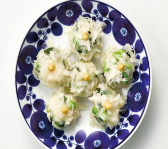 ホタテと枝豆のしゅうまい