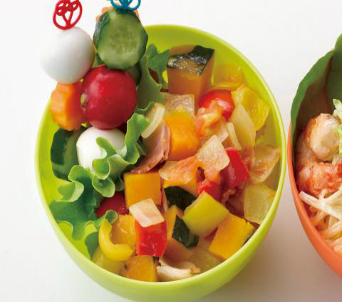 レンジでラタトゥイユ