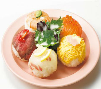 七五三の手まり寿司