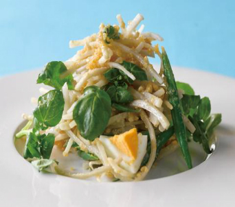 新ごぼうのピーナッツサラダ