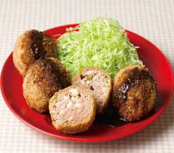 春キャベツのげんこつメンチ