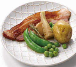 春野菜とベーコンの蒸し煮