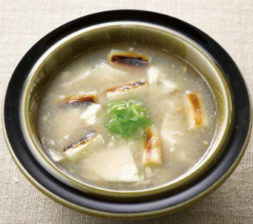 焼きねぎと豆腐のとろみスープ