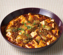 牡蠣の麻婆豆腐