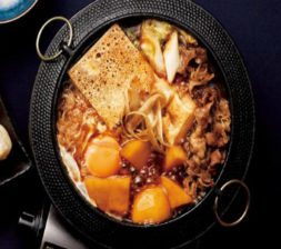 餅入り肉じゃが風すき焼き