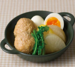 鶏だんごと大根の煮物