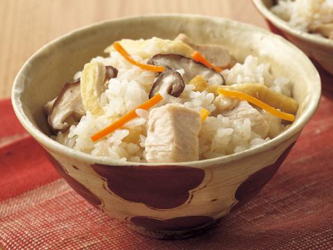 切りもちおこわ