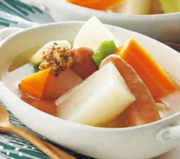 大根のレンジポトフ