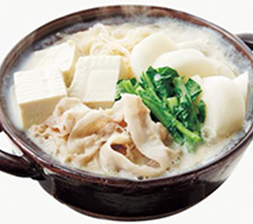 かぶの中華風豆乳鍋