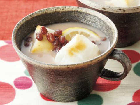 柚子香る甘酒ぜんざい