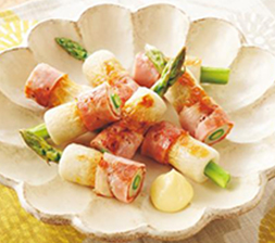 ベーコン巻きちくわ