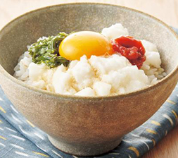 めかぶ麦とろ丼　