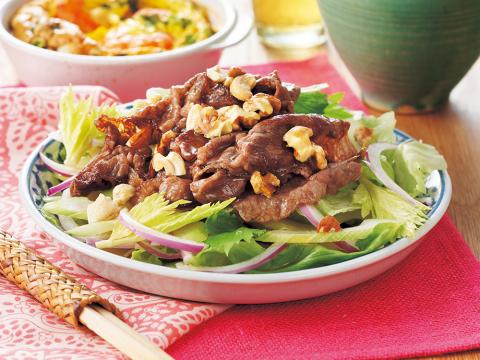 香りさわやか焼きしゃぶサラダ