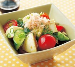 モッツアレラチーズのおかかしょうゆ