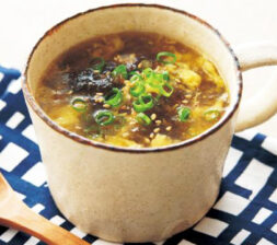 岩のり卵スープ