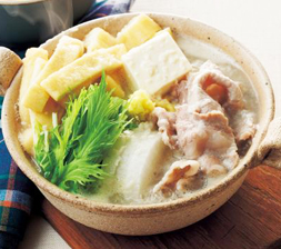 甘酒しょうが鍋