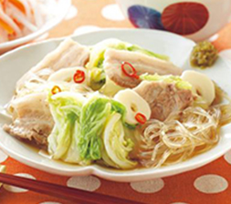 豚バラと白菜のうまだし煮