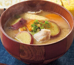 ホクホクさつまいもの豚汁