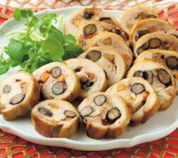 黒豆チキンロール