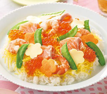 春の海鮮ちらし寿司