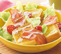 BLTトーストサラダ