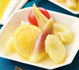 みょうがとセロリの和風ピクルス