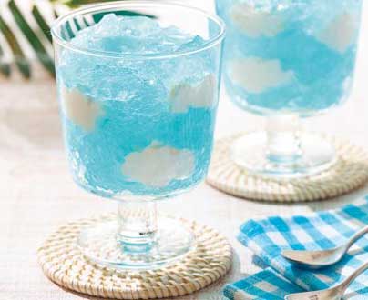 青空きらきらゼリー