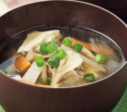 まいたけのけんちん汁