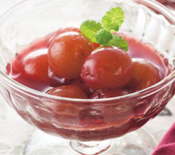 巨峰のコンポート