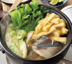 ぶりのハリハリ鍋