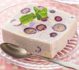 ブルーベリーアイスケーキ