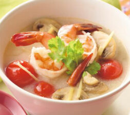 トムヤムクン風スープ