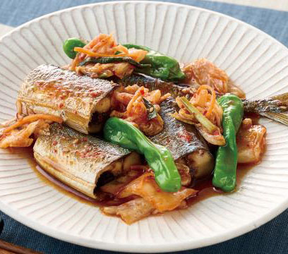 さんまのキムチ煮