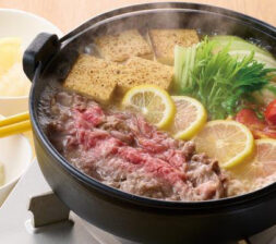 塩レモンすき焼き