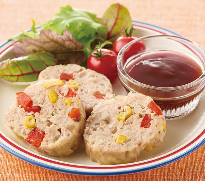 パクッ！ひとくちチキンミートローフ
